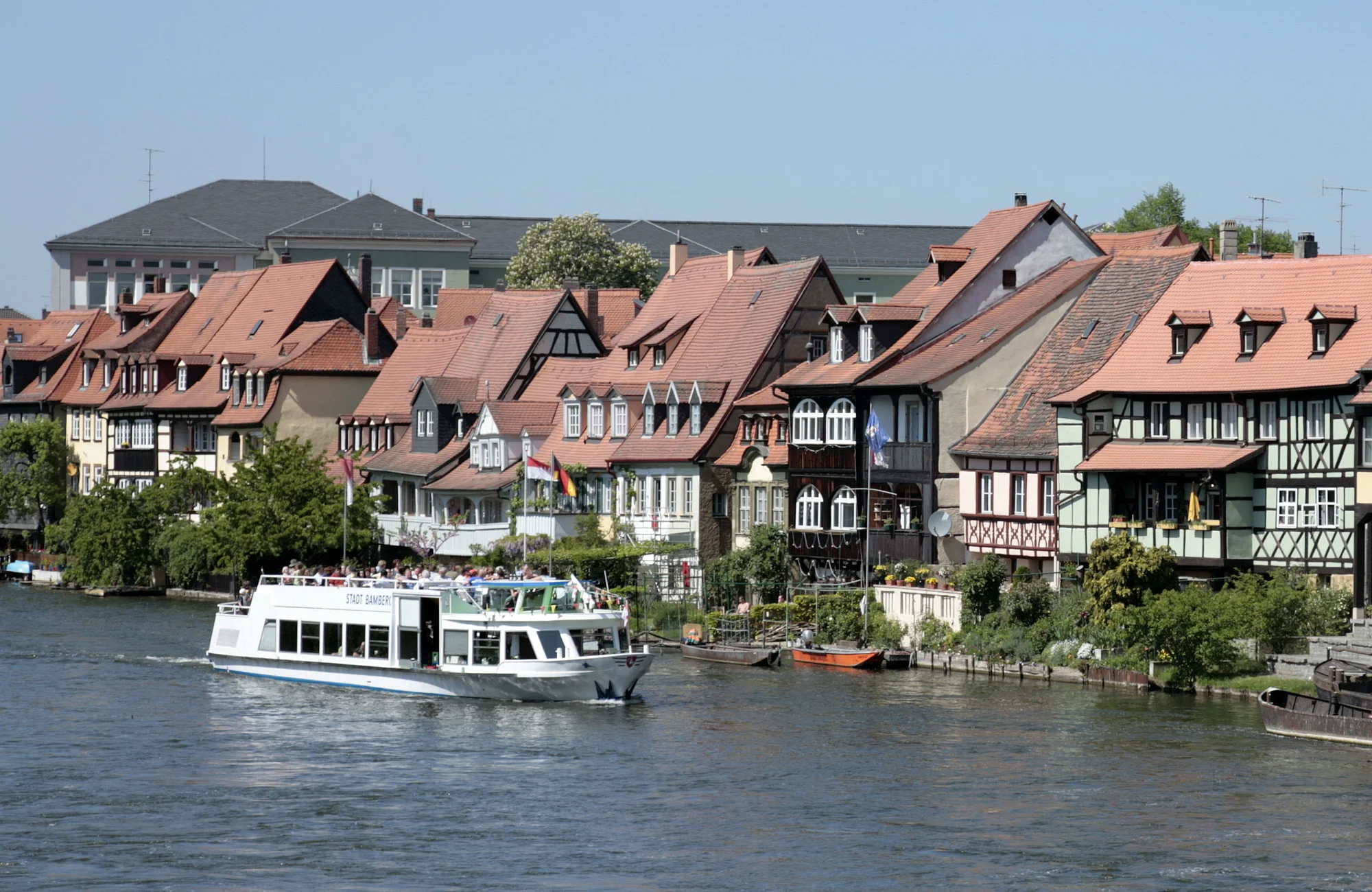 Klein Venedig Die romantische Kulisse der kleinen Häuser der Fischersiedlung "Klein Venedig"