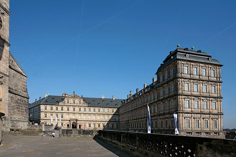 Blick vom Bamberger Dom zur Neuen Residenz Blick vom Bamberger Dom zur Neuen Residenz