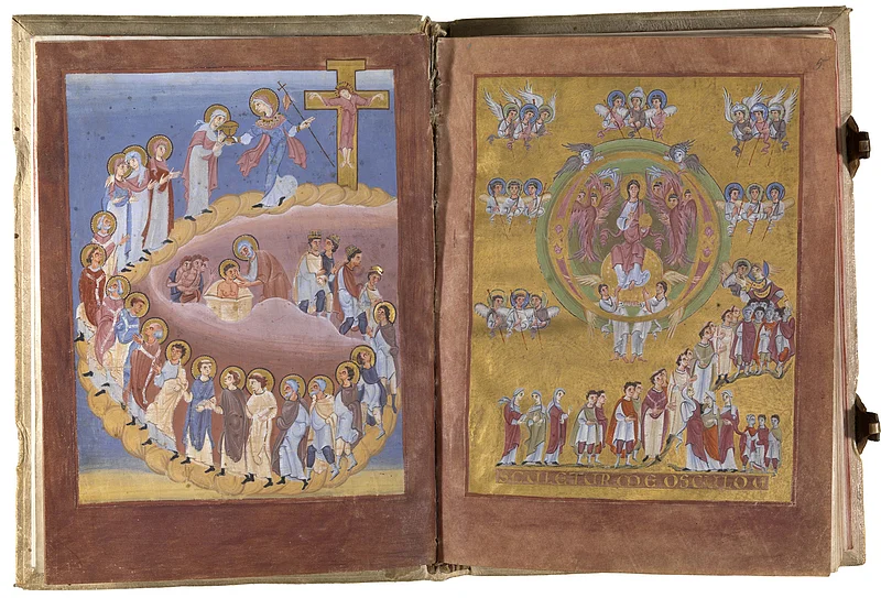 Kommentar zum Hohen Lied und zum Buch Daniel - Staatsbibliothek Bamberg Msc.Bibl.22, Reichenau, ca. 1000. Foto: Staatsbibliothek Bamberg / Gerald Raab Kommentar zum Hohen Lied und zum Buch Daniel - Staatsbibliothek Bamberg Msc.Bibl.22, Reichenau, ca. 1000. Foto: Staatsbibliothek Bamberg / Gerald Raab