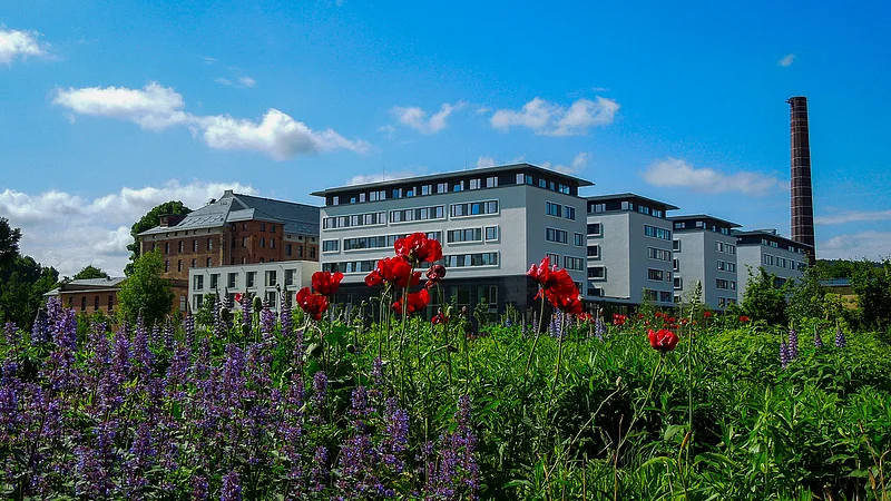 Universität Bamberg - Gebäude auf der ERBA-Insel Der neue Standort der Universität Bamberg - Gebäude auf der ERBA-Insel