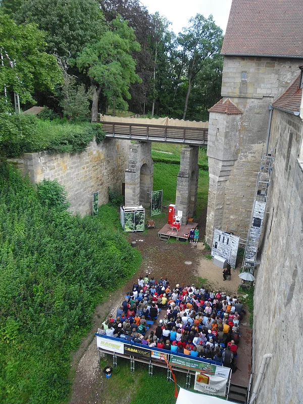 Chapeau Claque Veranstaltung auf der Altenburg