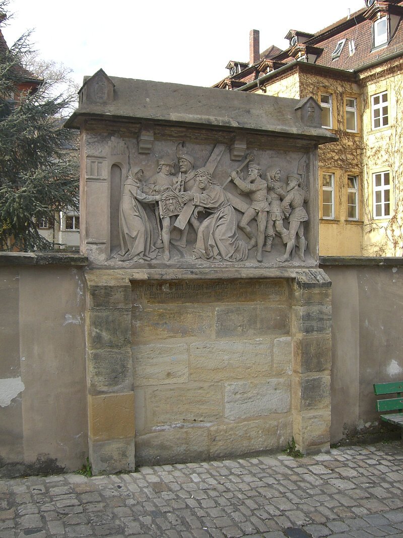 Der älteste erhaltene mittelalterliche Kreuzweg Deutschlands führt durch Bambergs Altstadt.