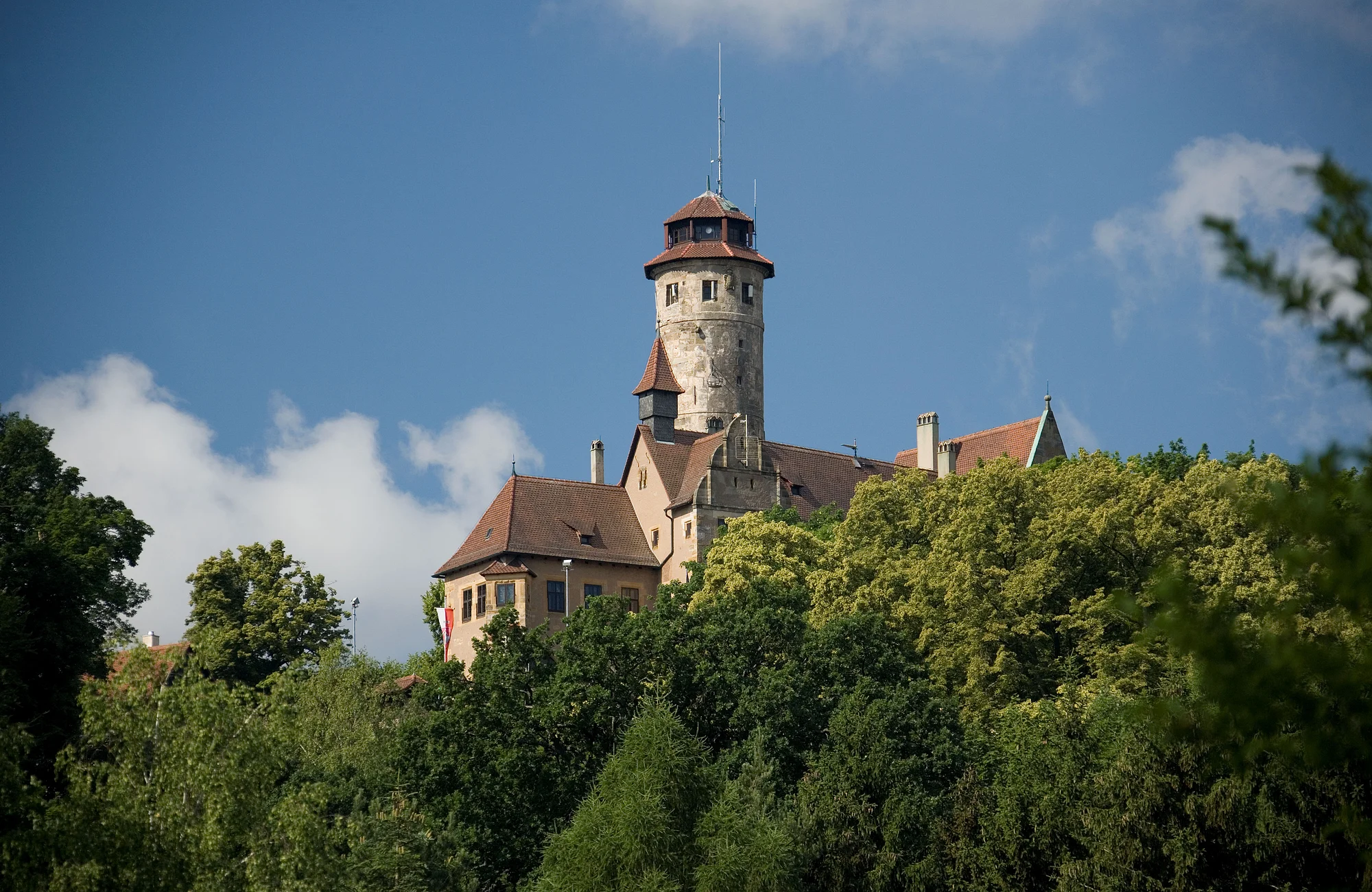 Die Altenburg - höchste Erhebung Bambergs (Feldrapp-pic-001) Eines der Wahrzeichen Bambergs ist die Altenburg, wo schon E.T.A. Hoffmann zu seiner Bamberger Zeit arbeitete.