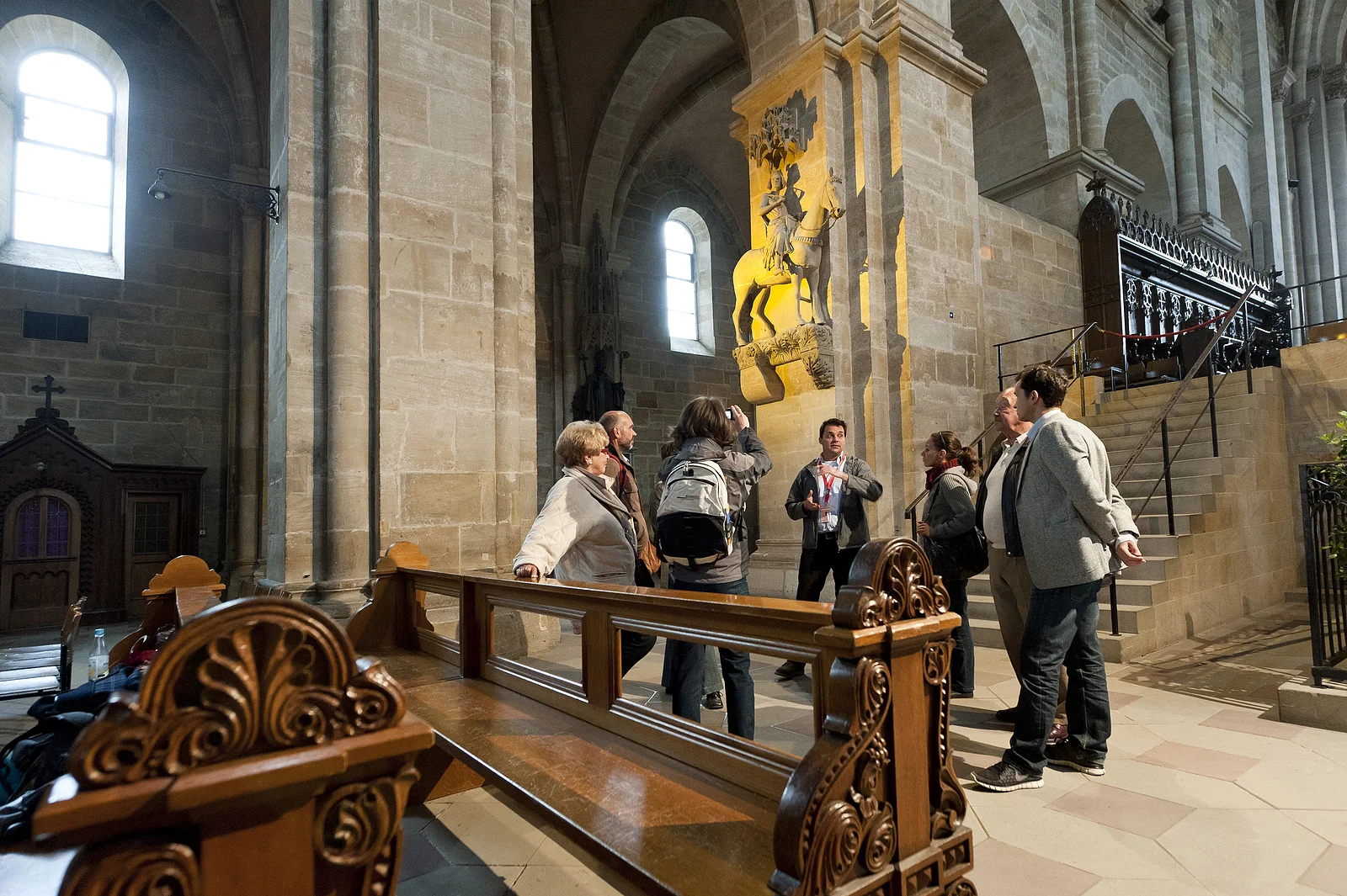 Das Innere des Bamberger Kaiserdoms ist eine wahre Erlebniswelt.