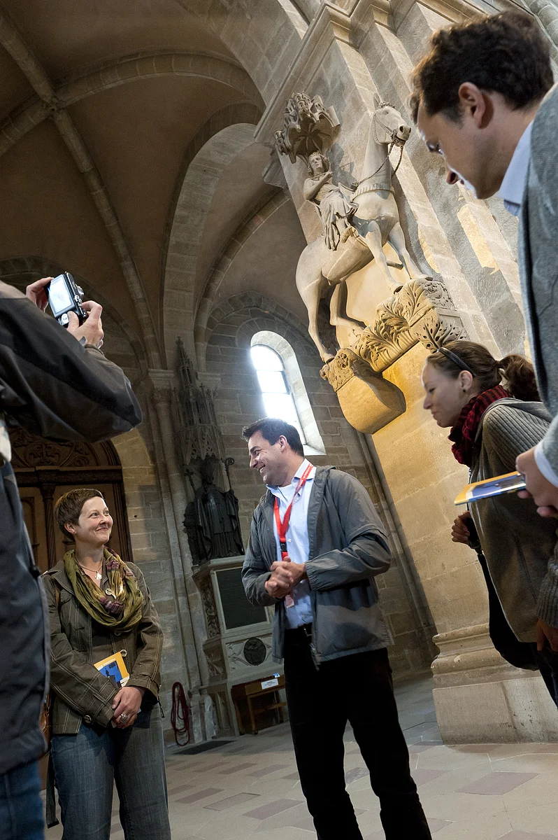 Das Innere des Bamberger Kaiserdoms ist eine wahre Erlebniswelt.