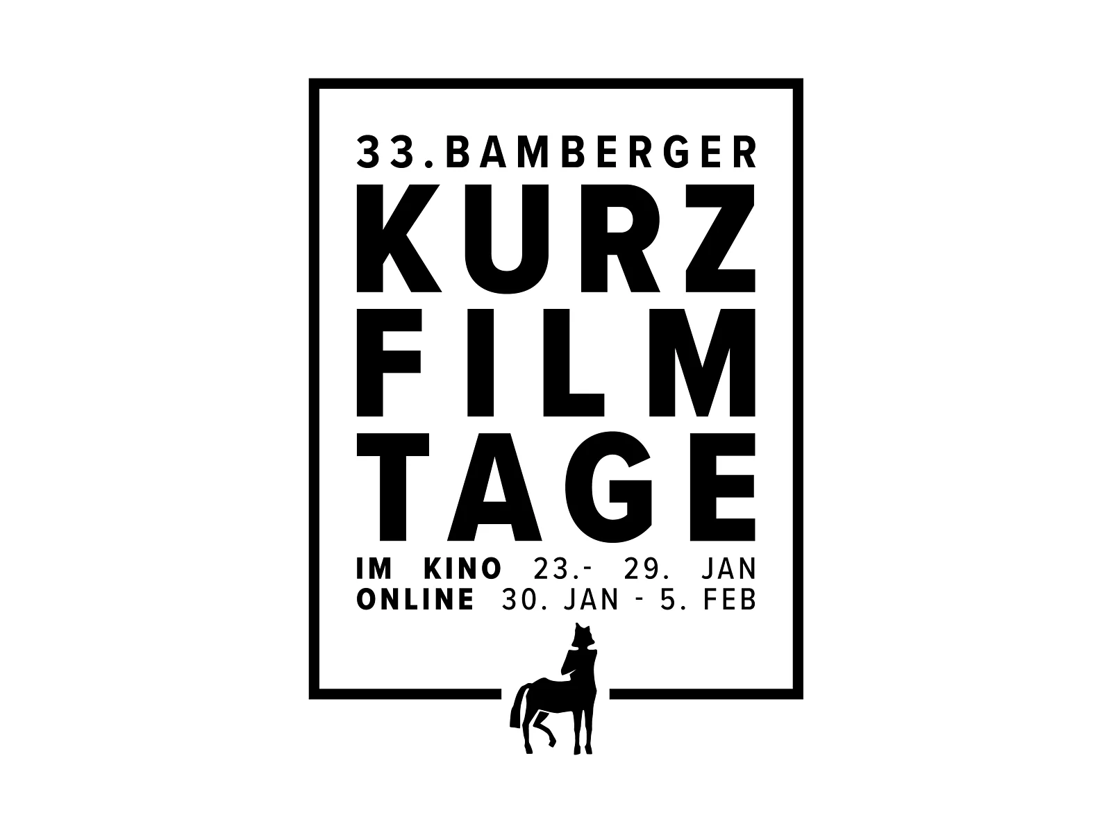 Plakat Bamberger Kurzfilmtage